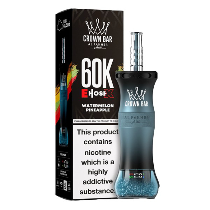 Picture of CROWN BAR DISPOSABLE 60K PUFF 5CT - WATERMELON PINEAPPLE