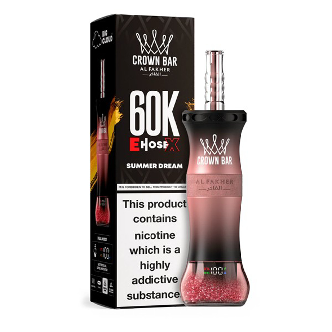 Picture of CROWN BAR DISPOSABLE 60K PUFF 5CT - SUMMER DREAM