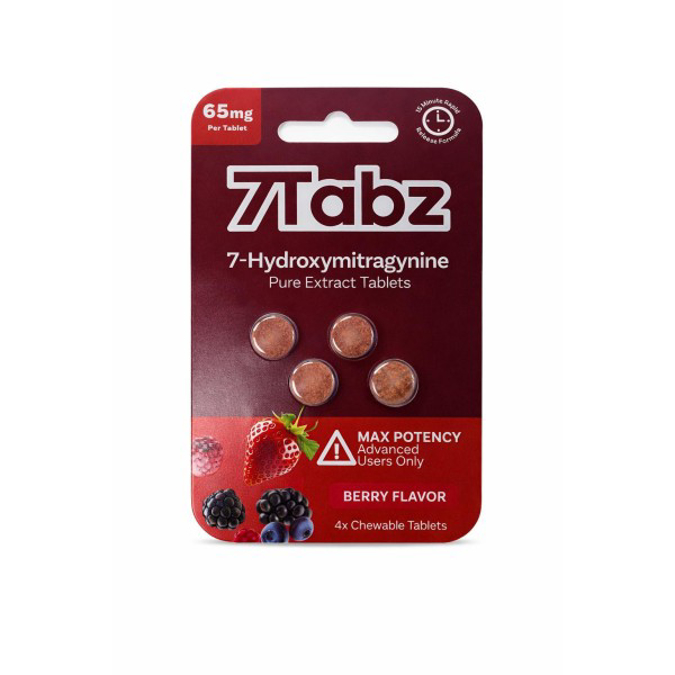 Picture of HYDROX - 7TABZ TAB 65MG 4CT - BERRY