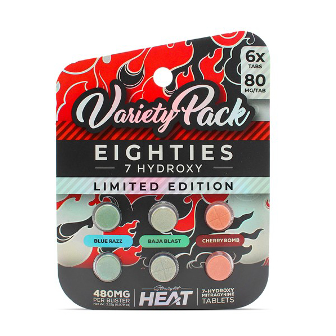 Picture of HYDROX - HEAT EIGHTIES TAB 80MG 6CT - VARIETY PACK