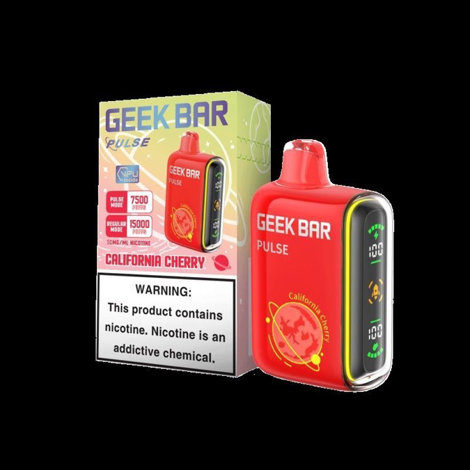 Picture of Geekbar Disposable 15 000 Puffs 5ct/bx - California Cherry