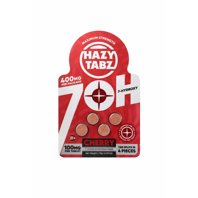 Picture of HYDROX - HAZY TABZ TAB 100MG 4CT - CHERRY