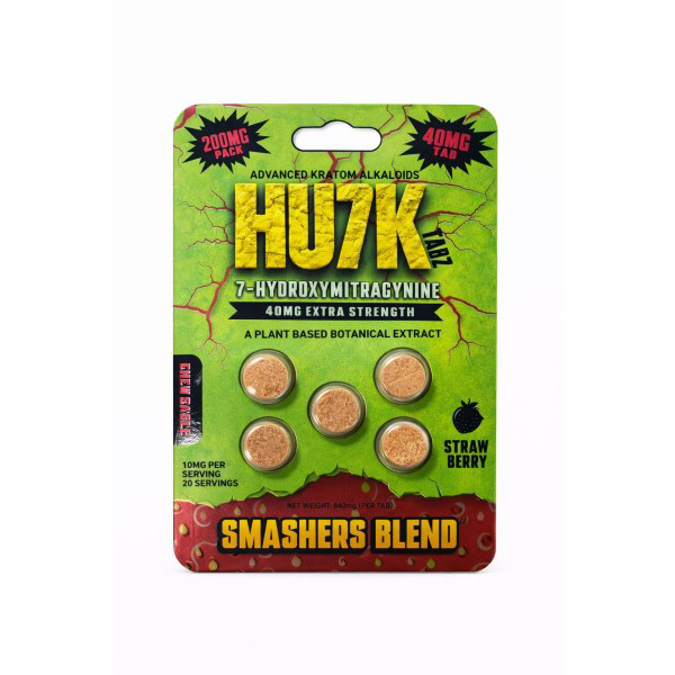 Picture of HYDROX - HU7K TAB 40MG 5CT - STRAWBERRY