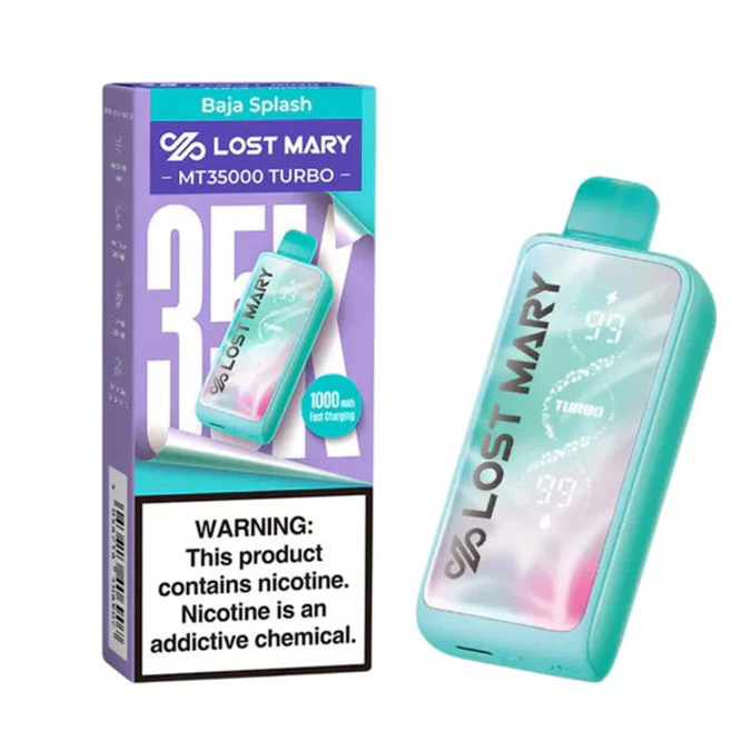 Picture of LOSTMARY TURBO DISPOSABLE MT35000 5CT - BAJA SPLASH