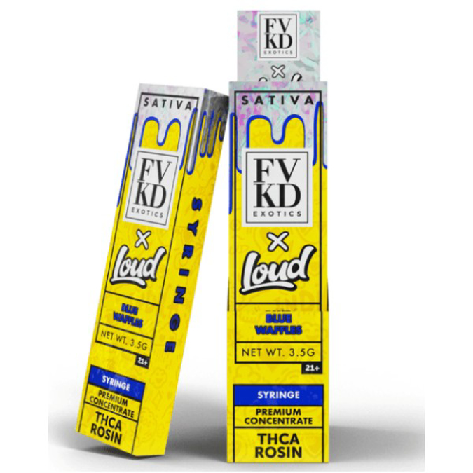 Picture of FVKD X LOUD SYRINGE 3.5GM - BLUE WAFFLES