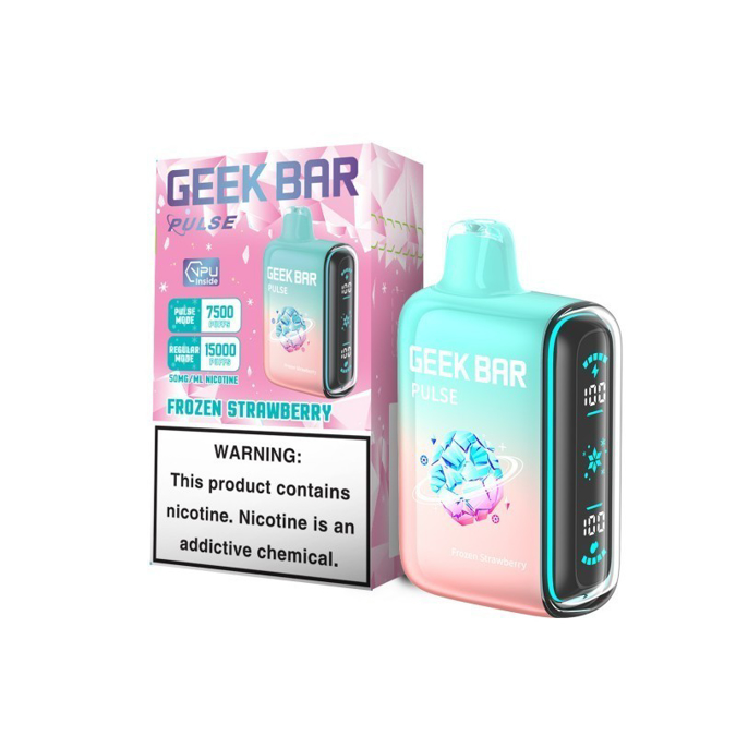 Picture of Geekbar Disposable 15 000 Puffs 5ct/bx - Frozen Strawberry