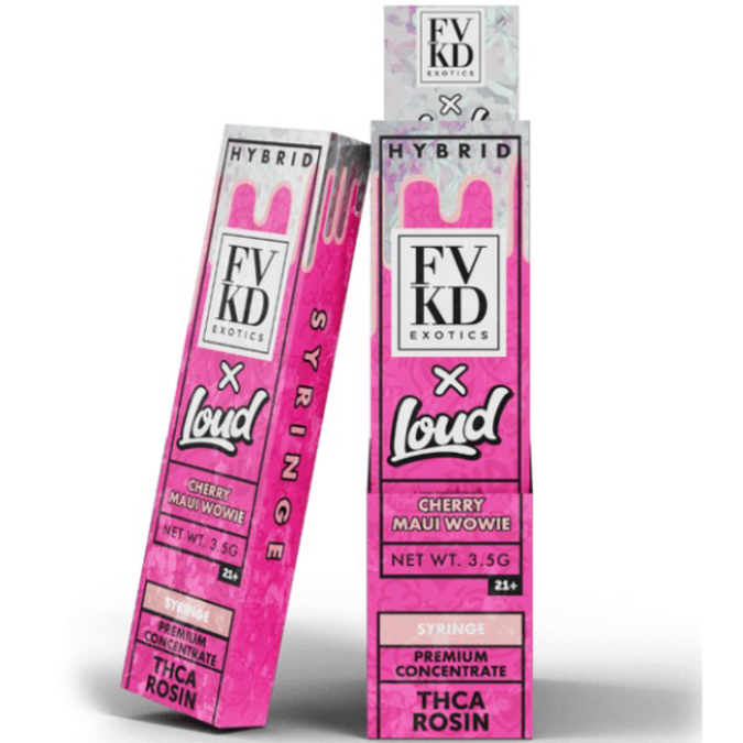 Picture of FVKD X LOUD SYRINGE 3.5GM - CHERRY MAUI WOWIE