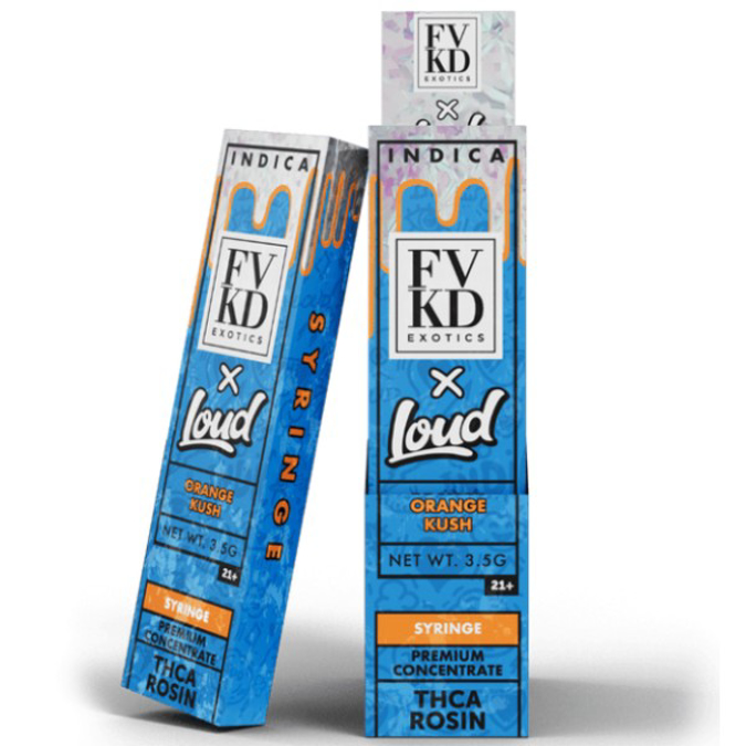 Picture of FVKD X LOUD SYRINGE 3.5GM - ORANGE KUSH