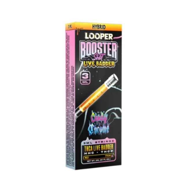 Picture of LOOPER BOOSTED SHOT SYRINGE 3ML - CANDY CHROME