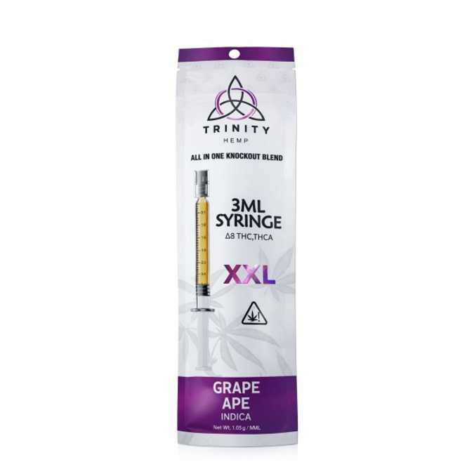 Picture of TRINITY THCA SYRINGE 3ML - GRAPE APE