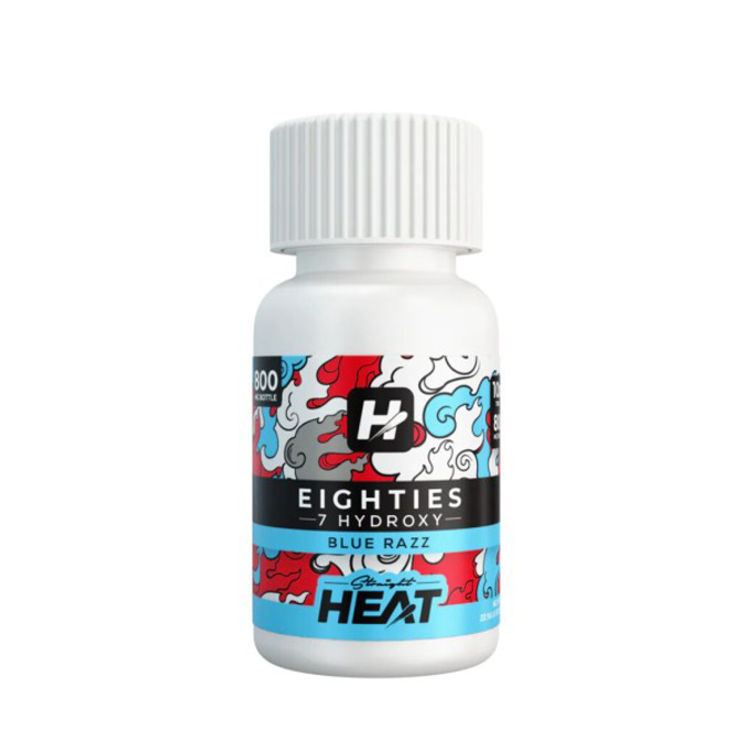Picture of HYDROX - HEAT EIGHTIES TAB 80MG 10CT -  BLUE RAZZ