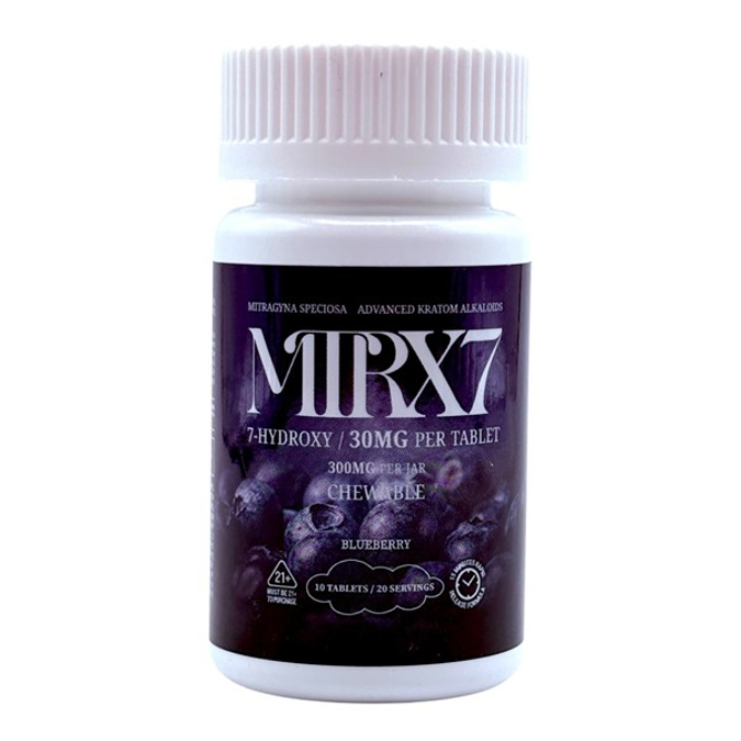 Picture of HYDROX - MTRX7 TAB 30MG 10CT - BLUEBERRY
