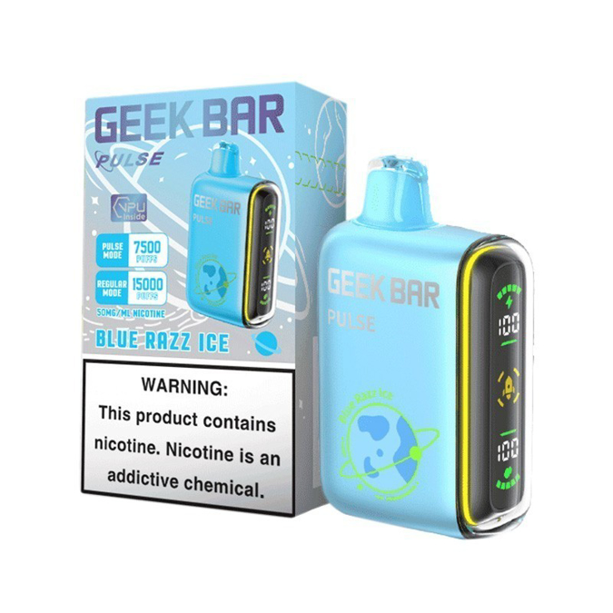 Picture of Geekbar Disposable 15 000 Puffs 5ct/bx - Blue Razz Ice