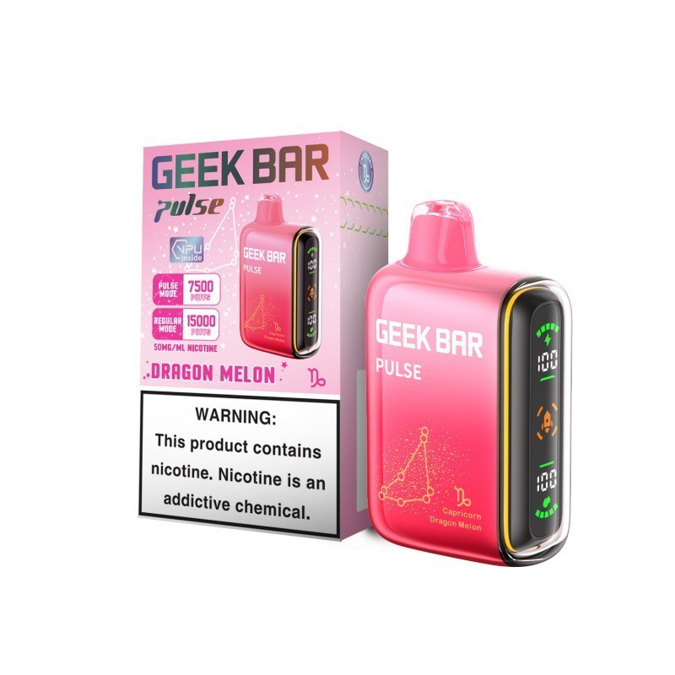 Picture of Geekbar Disposable 15 000 Puffs 5ct/bx - Dragon Melon