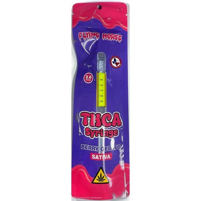 Picture of FLYING HORSE SYRINGE 3GM 3ML - BERRY GELATO