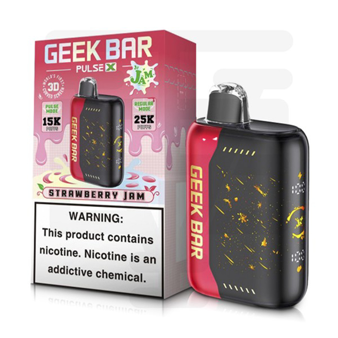 Picture of Geekbar Disposable 25 000 Puffs 5ct/bx - Strawberry Jam