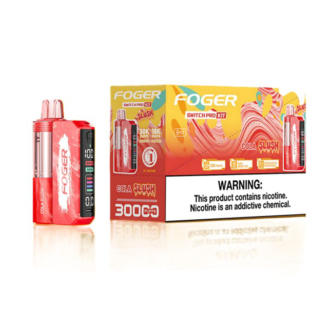 Picture of Foger Disposable kit Switch Pro 30 000 Puffs 5ct/bx - COLA SLUSH