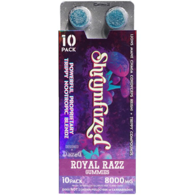 Picture of SHRUMFUZED GUMMIES 8000MG 10PK - ROYAL RAZZ