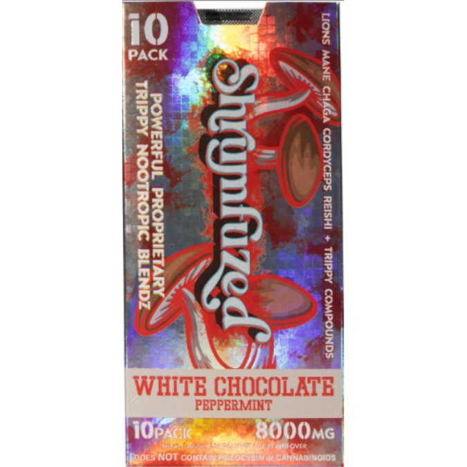 Picture of SHRUMFUZED CHOCOLATE 8000MG 10PK - PEPERMINT