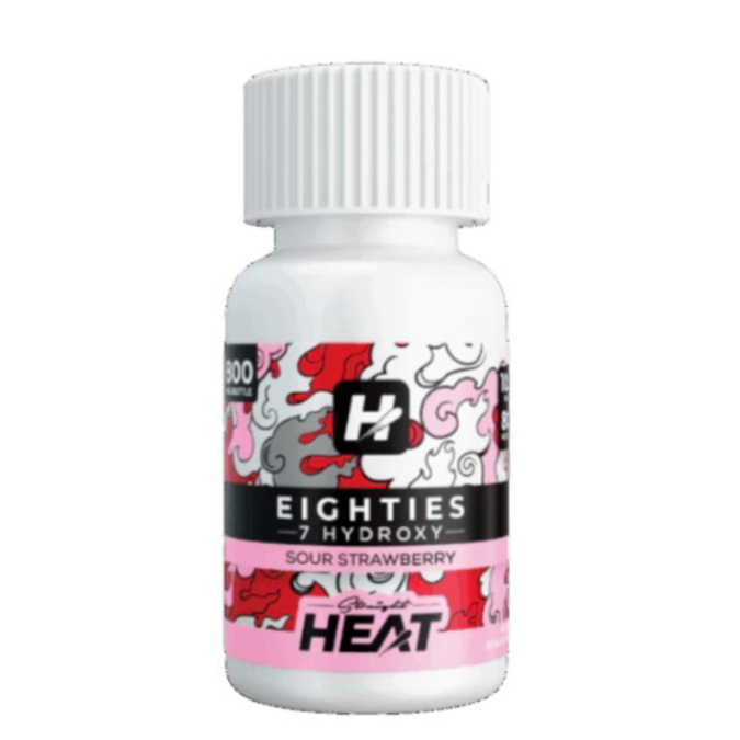 Picture of HYDROX - HEAT EIGHTIES TAB 80MG 10CT - SOUR STRAWBERRY