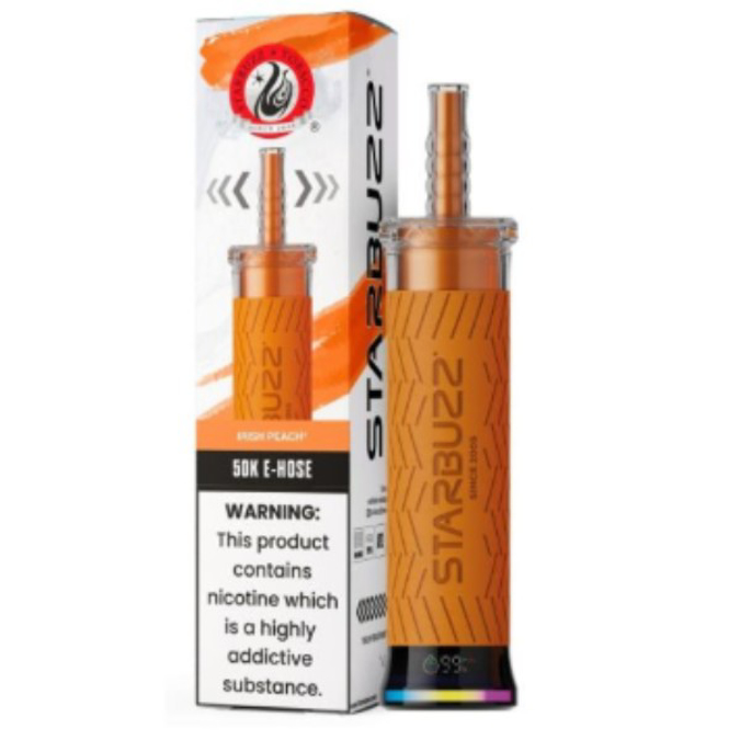 Picture of STARBUZZ DISPOSABLE 50K PUFF 5CT - IRISH PEACH