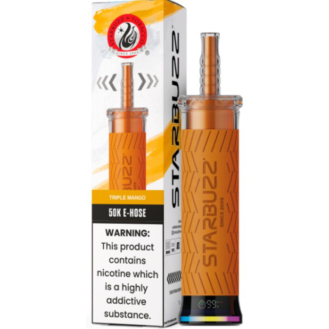 Picture of STARBUZZ DISPOSABLE 50K PUFF 5CT - TRIPLE MANGO