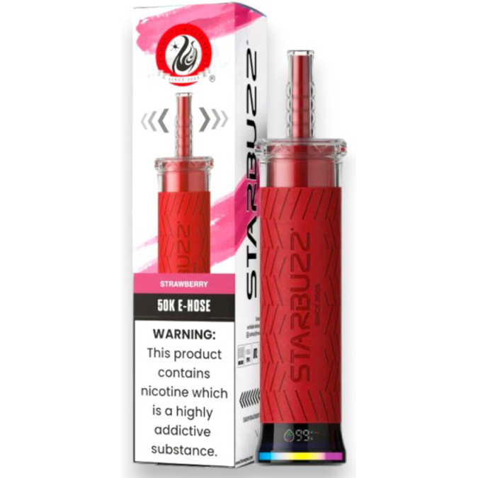 Picture of STARBUZZ DISPOSABLE 50K PUFF 5CT - STRAWBERRY