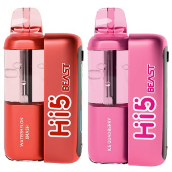 Picture of HI5 KIT DISPOSABLE 50K PUFF 6CT - CHERRY COTTON CANDY