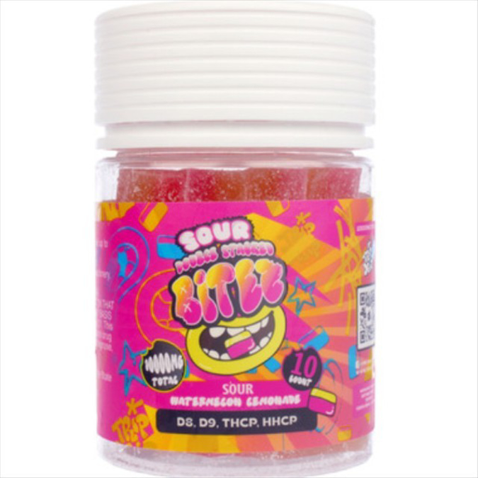 Picture of BITEZ GUMMIES 10GM 10CT/JAR - SOUR WATERMELON LEMONADE