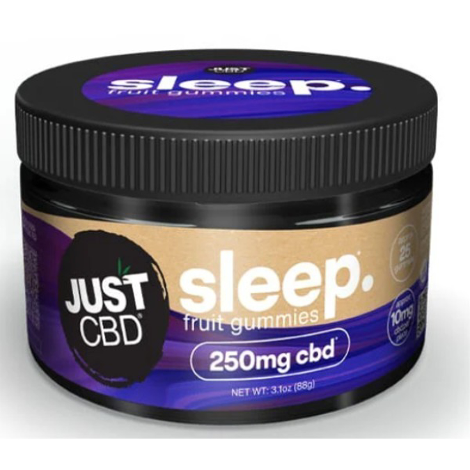 Picture of JUST CBD GUMMIES 250MG 25CT/JAR - SLEEP FRUIT