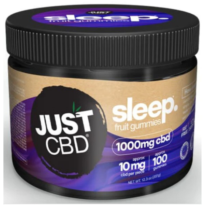 Picture of JUST CBD GUMMIES 500MG 50CT/JAR - SLEEP FRUIT