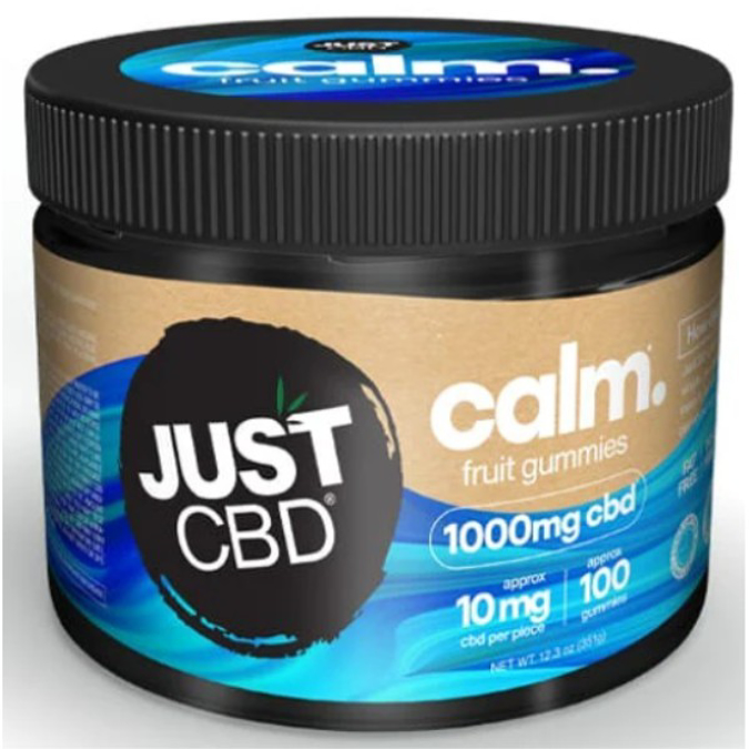 Picture of JUST CBD GUMMIES 1000MG 100CT/JAR - CALM FRUIT