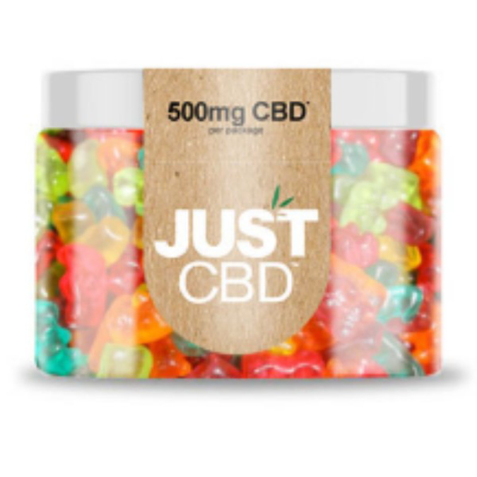 Picture of JUST CBD GUMMIES 500MG 50CT/JAR - BEAR