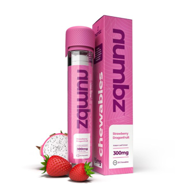 Picture of HYDROX - NUMBZ TAB 15MG  20CT - STRAWBERRY DRAGONFRUIT