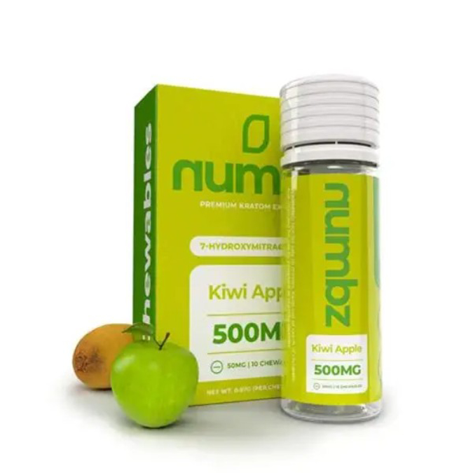 Picture of HYDROX - NUMBZ TAB 25MG 2CT/PACK 20CT/BOX - KIWI APPLE