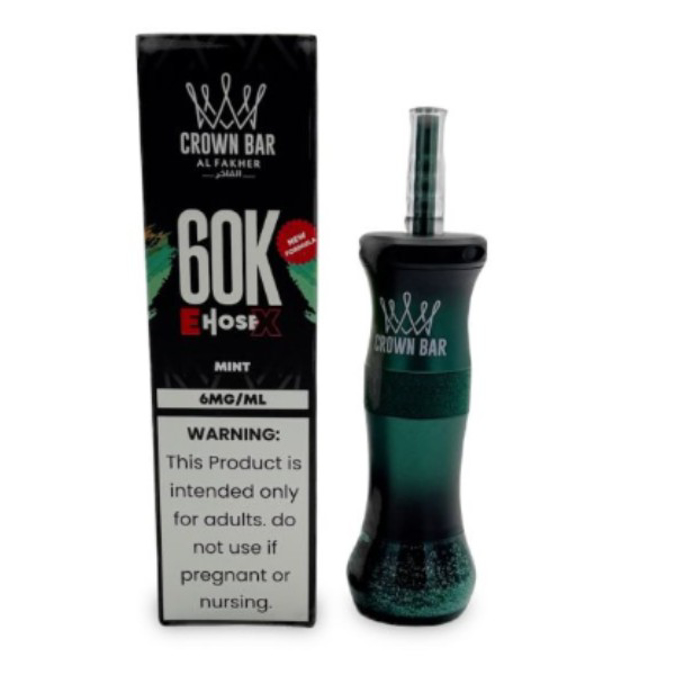 Picture of CROWN BAR DISPOSABLE 60K PUFF 5CT - MINT