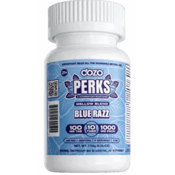 Picture of H - DOZO P 100 10CT/JAR - BLUE RAZZ
