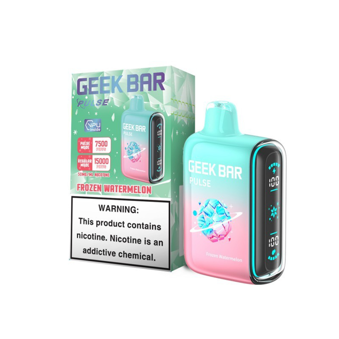 Picture of Geekbar Disposable 15 000 Puffs 5ct/bx - Frozen Watermelon