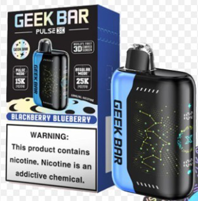 Picture of Geekbar Disposable 25,000 Puffs 5ct/bx - Blackberry Blueberry