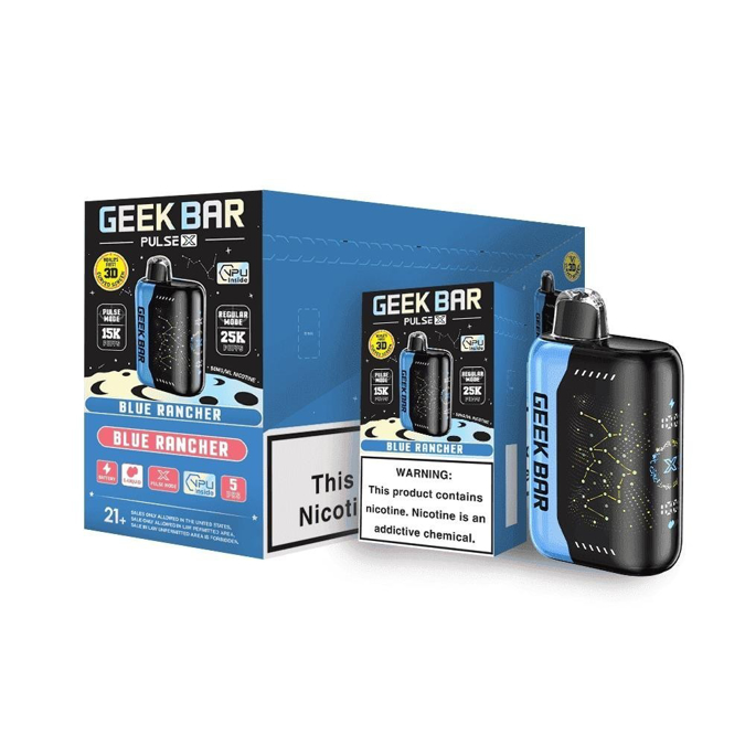 Picture of Geekbar Disposable 25 000 Puffs 5ct/bx - Blue Rancher
