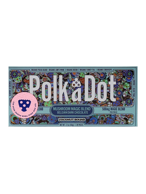 Picture of POLKADOT MAGIC MUSHROOM CHOCOLATE 120GM 1CT - COCONUT BOUND