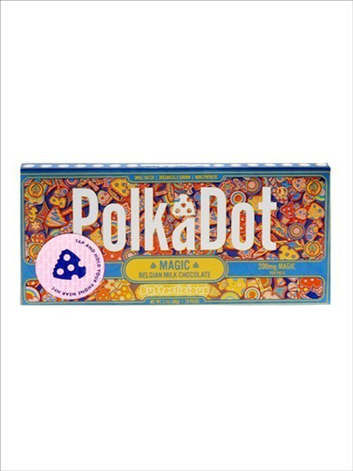 Picture of POLKADOT MAGIC MUSHROOM CHOCOLATE 120GM 1CT - BUTTERLICIOUS