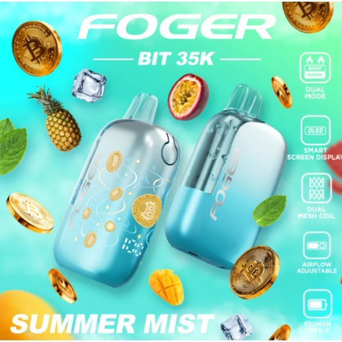 Picture of Foger Disposable BIT 35 000 Puffs 5ct/bx - SUMMER MIST