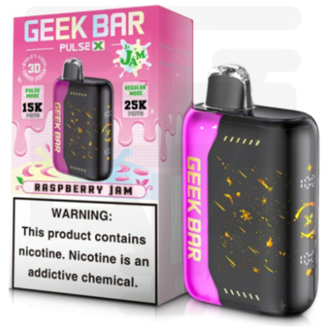 Picture of Geekbar Disposable 25 000 Puffs 5ct/bx - Rasberry Jam
