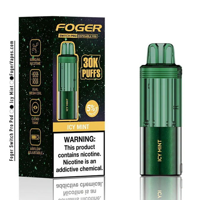Picture of Foger Disposible Pod Switch Pro 30 000 Puffs 5ct/bx - ICY MNT