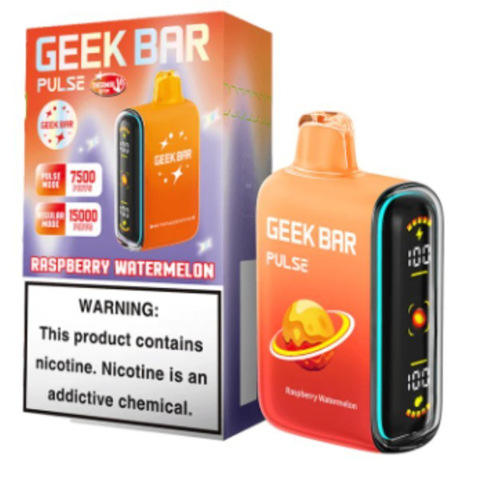 Picture of Geekbar Disposable 15 000 Puffs 5ct/bx - Raspberry Watermelon
