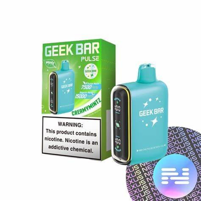 Picture of Geekbar Disposable 15 000 Puffs 5ct/bx - CREAMYMINTZ