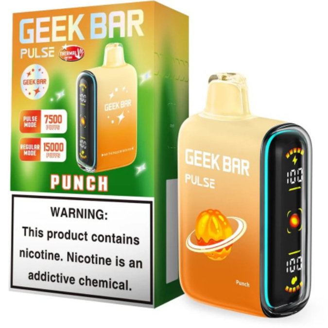 Picture of Geekbar Disposable 15 000 Puffs 5ct/bx - Punch