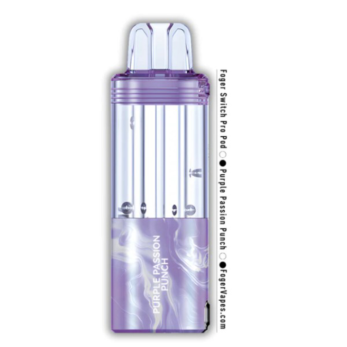 Picture of Foger Disposible Pod Switch Pro 30 000 Puffs 5ct/bx - Purple Passion Punch