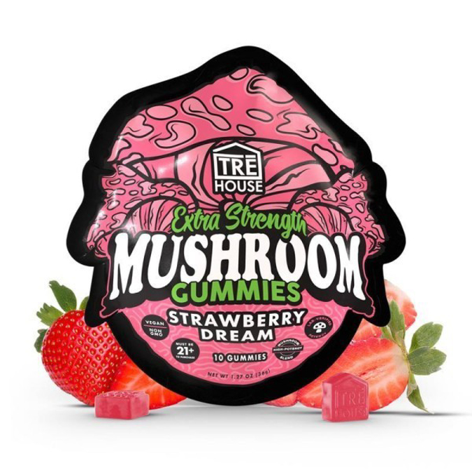 Picture of TRE HOUSE MUSHROOM GUMMIES 3.6GM 10CT - STRAWBERRY DREAM